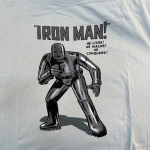 Marvel Iron Man T-Shirt 100% Cotton.
